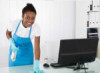 Logo, Flyer, and Web Design Solutions for Cleaning Services Logo, Flyer, and Web Design Solutions for Cleaning Services