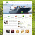 sample web design for agro product export